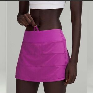 Lululemon Pace Rival Skirt Magenta 10